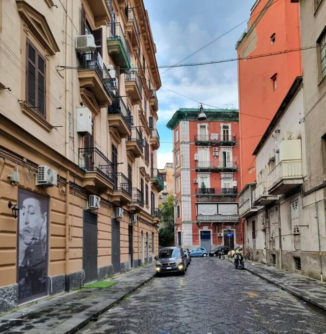 Casa Comoda E Centrale In Quartiere Storico Di Napoli מראה חיצוני תמונה
